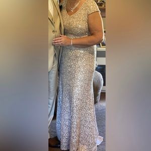 Beautiful, David’s Bridal, Champagne color Dress, Women’s size 12.